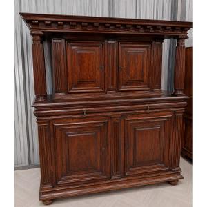 Large Renaissance-style Cabinet Sideboard - 19th Century