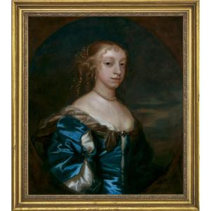 Portrait Of Lady Diana Bruce; Antique Painting, Circle Of Sir Peter Lely C.1660–1670