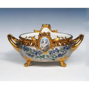 "dove" Planter By The Escalier De Cristal, France, Circa 1880