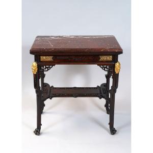 "japonisme" Writing-table By G. Viardot, France, Circa 1880