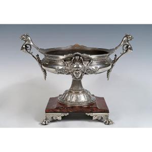 Neo-greek Bowl Attributed To G. Servant, France, Circa 1880