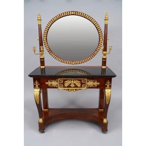 P.-b. Marcion, Empire Period Dressing Table, France, Circa 1810