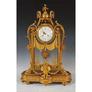 G. Denière, "pendule à Cage", France, Circa 1860