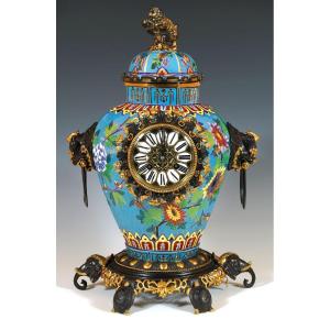 l'Escalier De Cristal, Oriental Clock, France, Circa 1890
