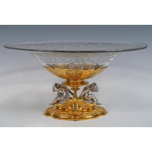 G. Denière, "cupids" Bowl, France, Circa 1870