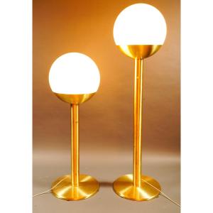 Pia Guidetti Crippa — Pair Of Floor Lamps Mod. P428, Circa 1970