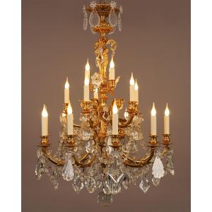 H. Vian, "butterfly" Chandelier, France, Circa 1890