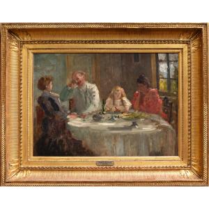 Jacques Martin (1844 - 1919), The Meal