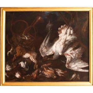 Adriaen Van Der Cabel (1631 – 1705), Still Life With Game, Circa 1655–1659