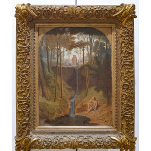 Théodore Caruelle d'Aligny (1798–1871), The Muses Or The Fountain Of Helicon