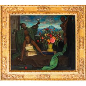 Adolphe Deteix (1892–1967), Inner Theatre – Composition With Mannequins