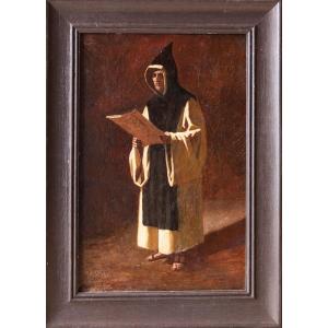 Félix Auguste Bauer (1854 – 1933), The Carthusian Monk 