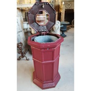 Cast Iron Outdoor Bin 