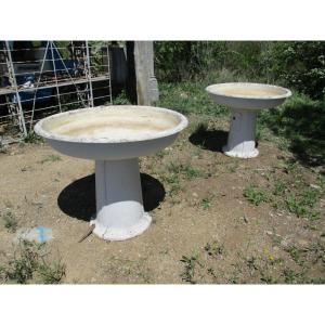 Set Of Cast Iron Garden Fountains