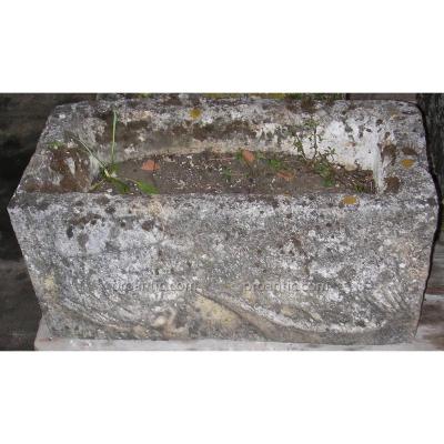 Old Stone Tray Sculpted
