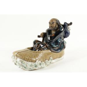 China. Stoneware Character From Shiwan Kilns