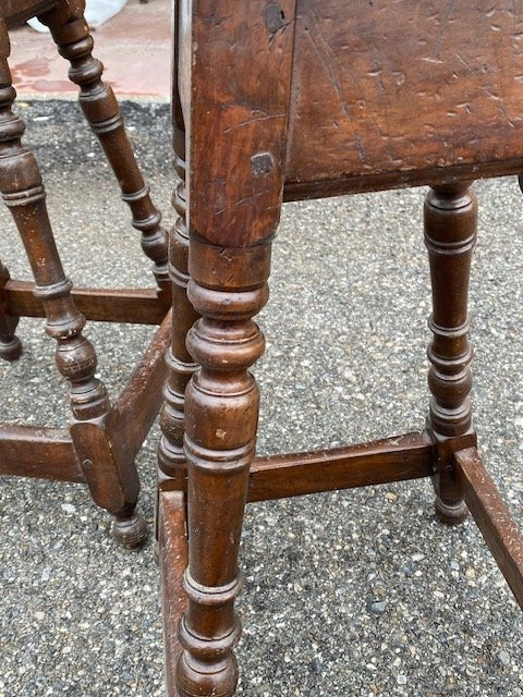 COPPIA DI SGABELLI IN LEGNO-photo-3