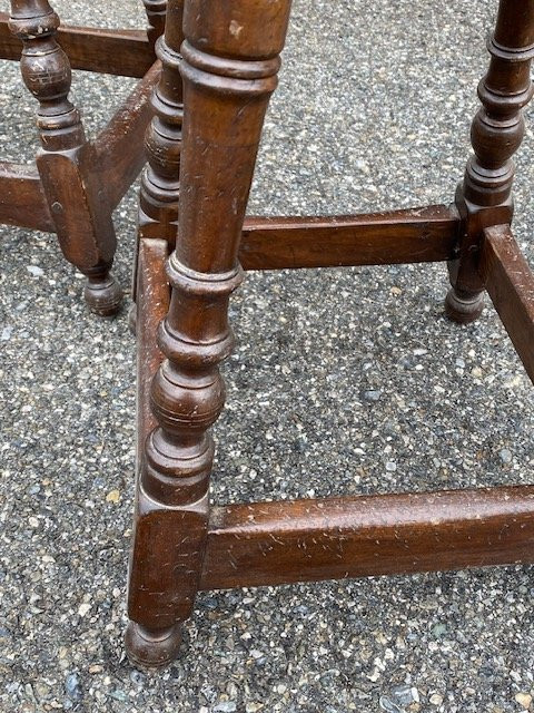 COPPIA DI SGABELLI IN LEGNO-photo-4