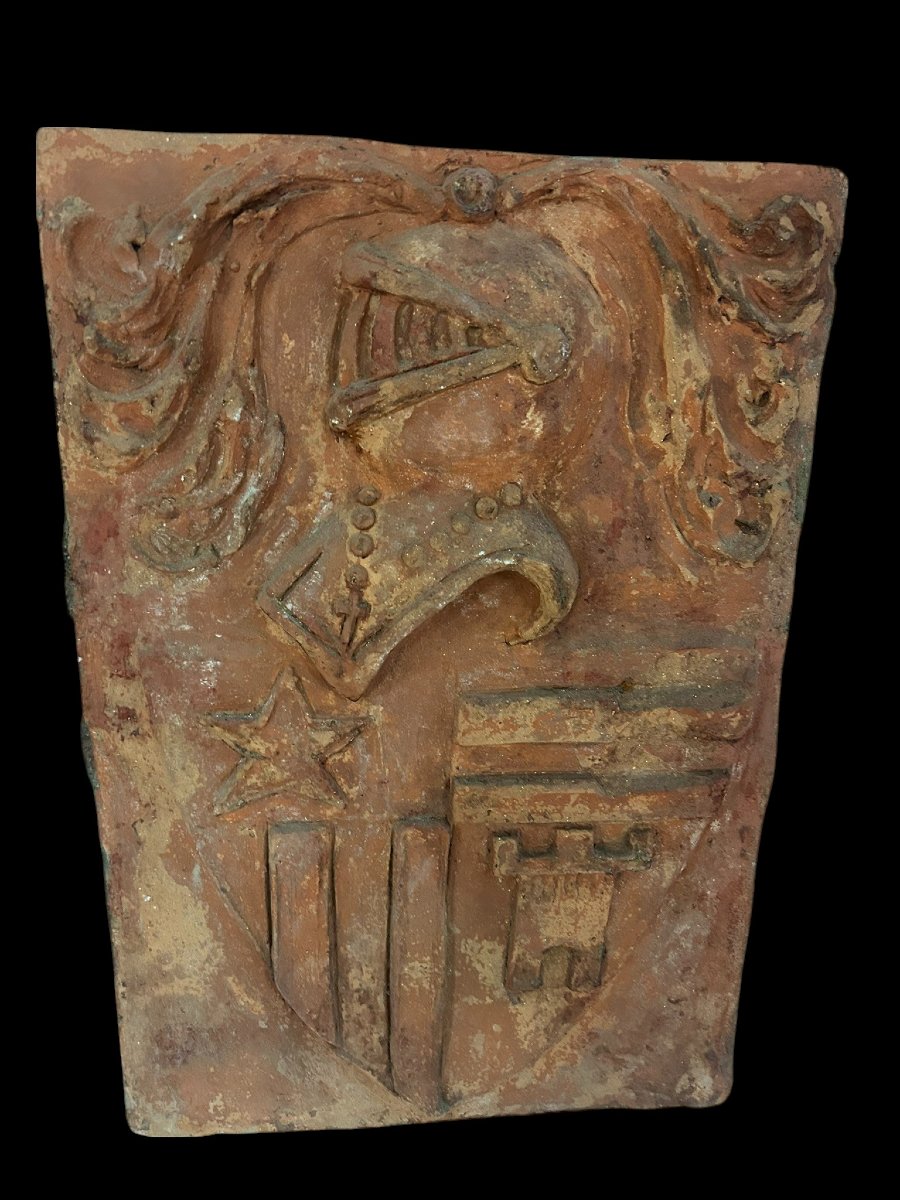 2 PLACCHE ALTORILIEVO IN TERRACOTTA -photo-3