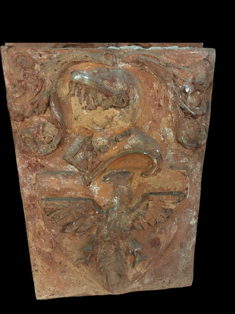 2 PLACCHE ALTORILIEVO IN TERRACOTTA -photo-6