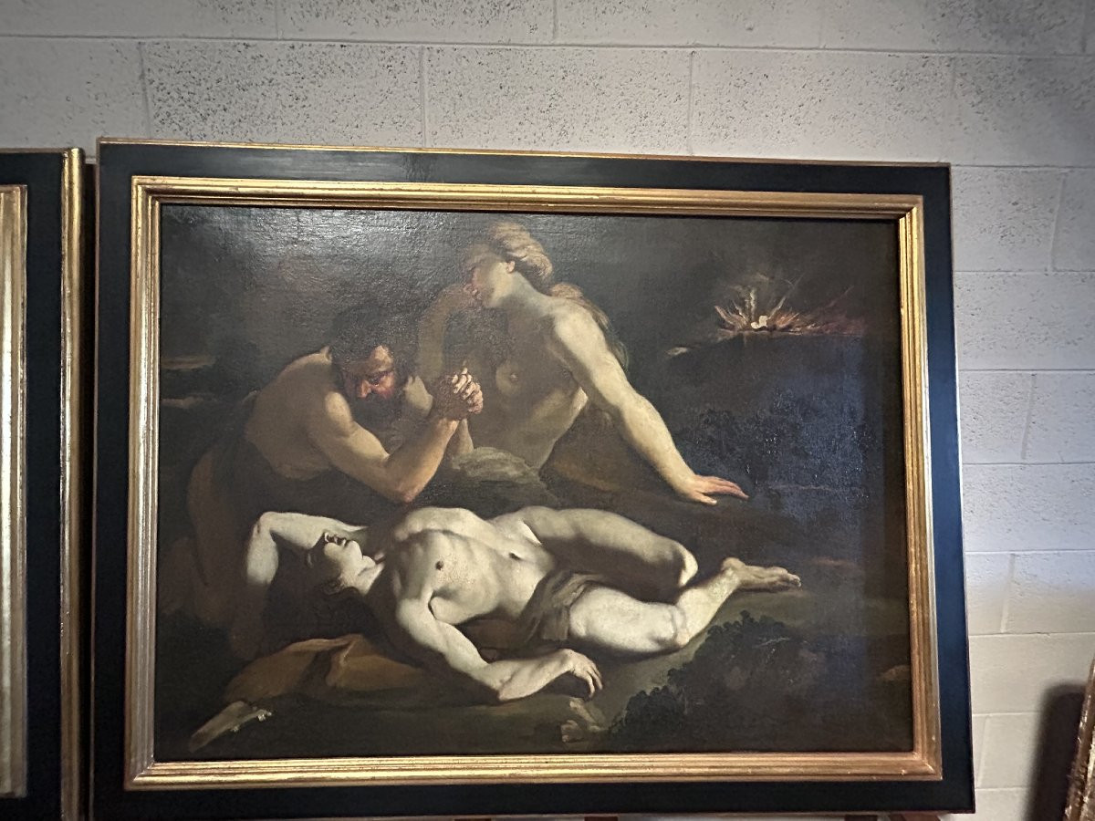 COPPIA DI DIPINTI XVII SEC-photo-2