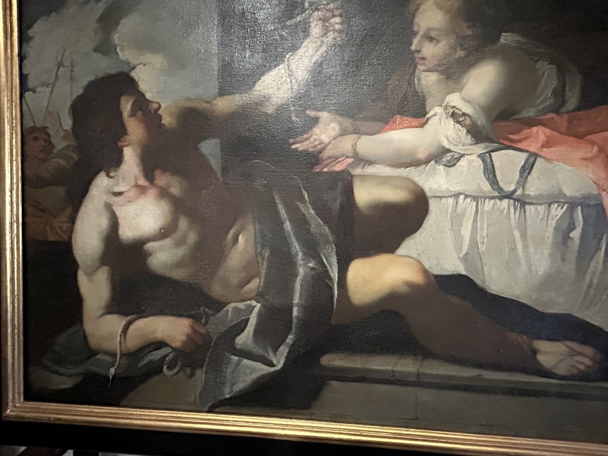 COPPIA DI DIPINTI XVII SEC-photo-7