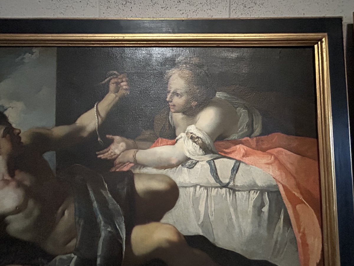 COPPIA DI DIPINTI XVII SEC-photo-8