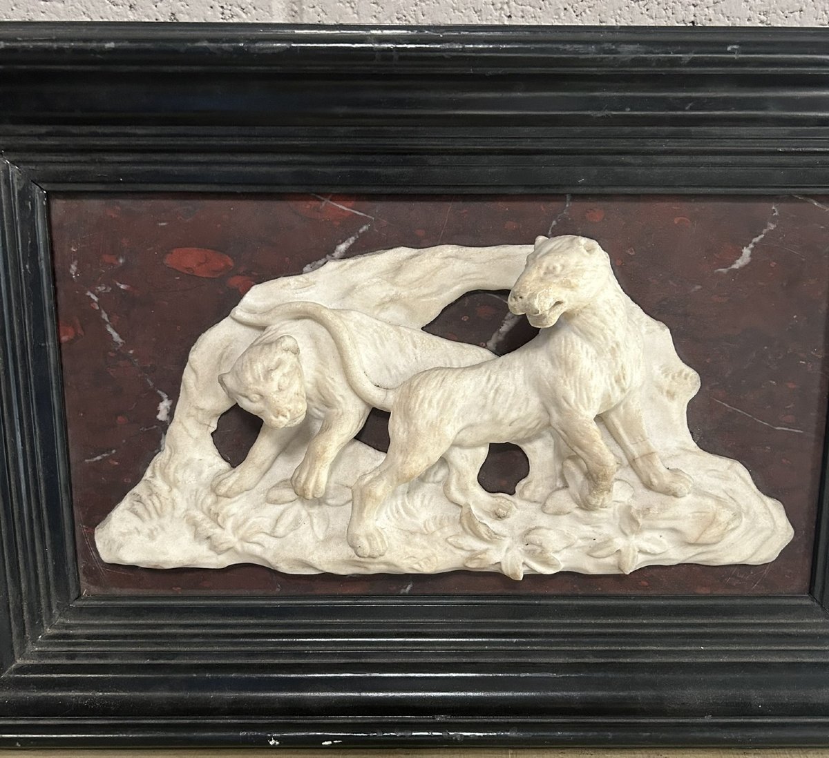 COPPIA DI PLACCHE IN MARMO-photo-4