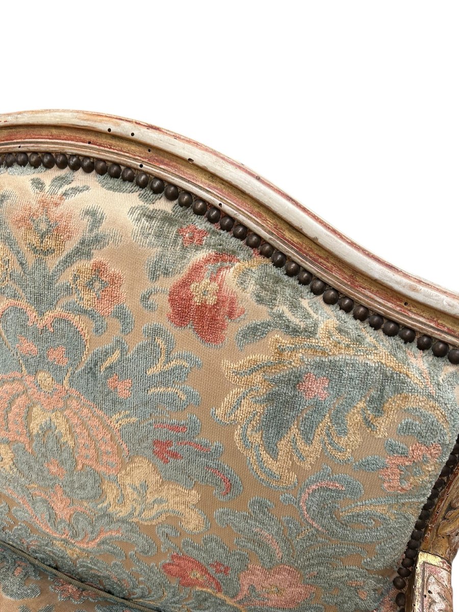COPPIA DI MARQUISE IN LEGNO DORATO-photo-3