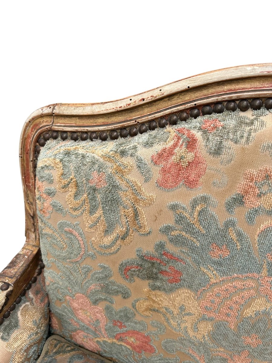 COPPIA DI MARQUISE IN LEGNO DORATO-photo-4