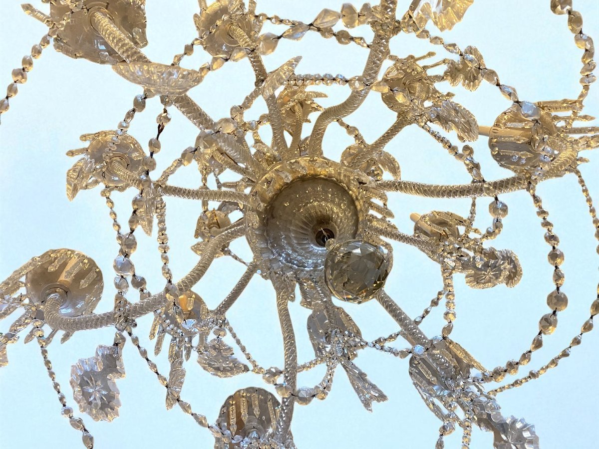 GRANDE LAMPADARIO IN CRISTALLO-photo-3
