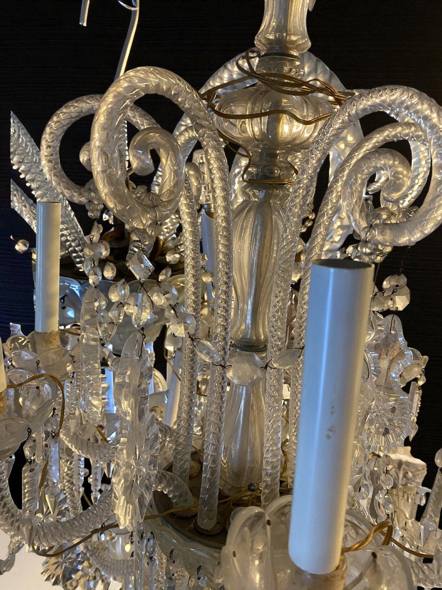GRANDE LAMPADARIO IN CRISTALLO-photo-6
