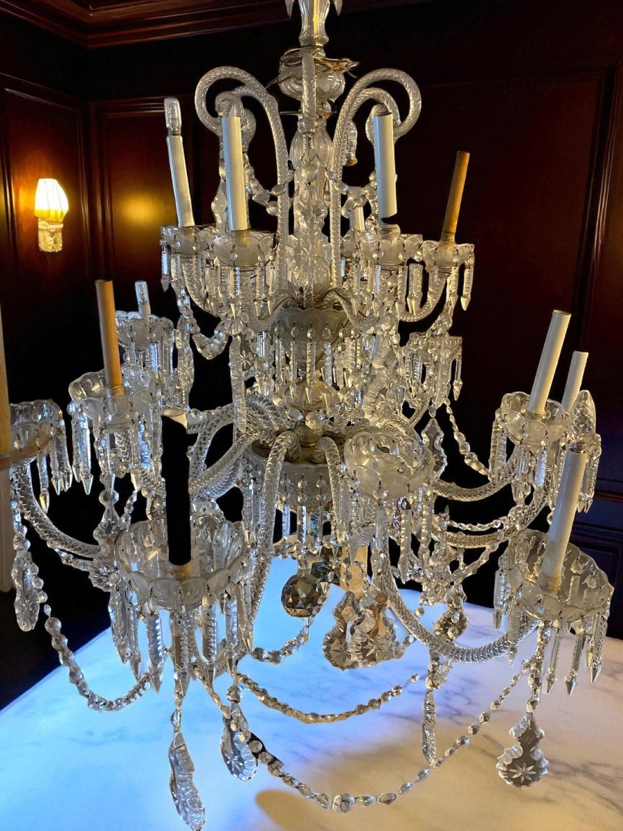 GRANDE LAMPADARIO IN CRISTALLO-photo-8