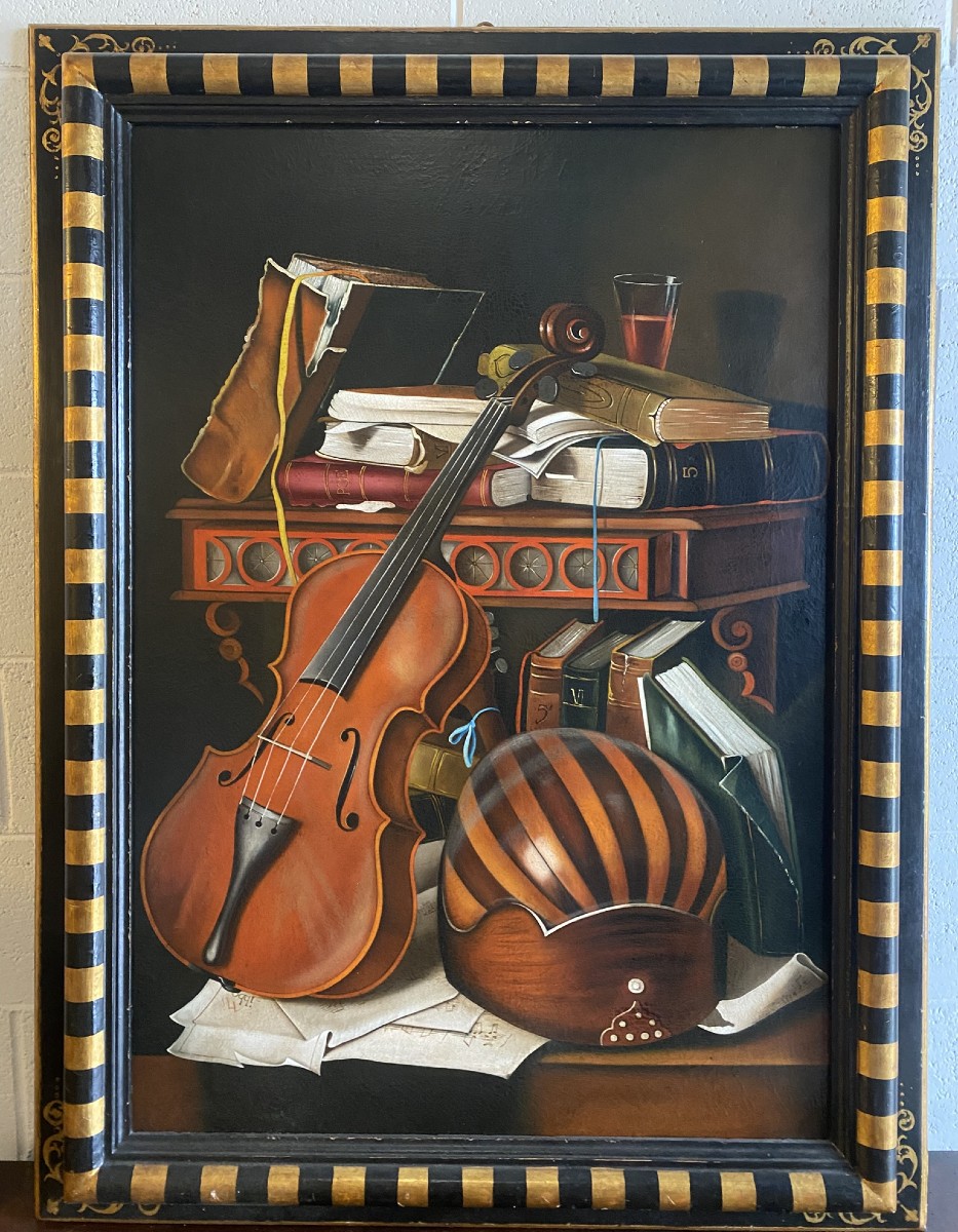 DIPINTO OLIO SU TELA XX SEC