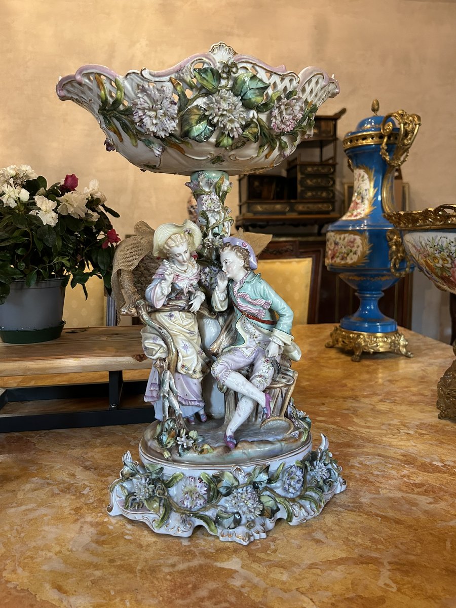 COPPIA DI ALZATE PORCELLANA-photo-3