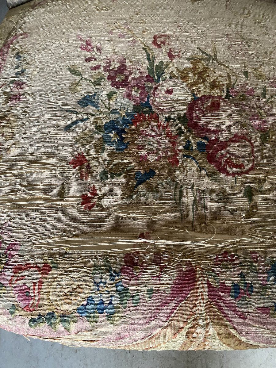 COPPIA DI POLTRONE IN STILE LUIGI XVI - XIX SECOLO-photo-7