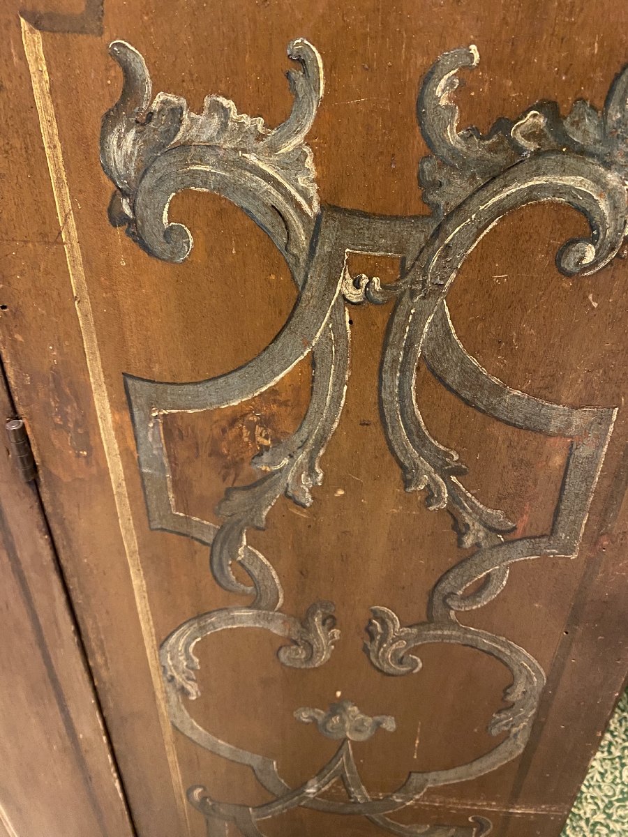 CREDENZA IN LEGNO LACCATO XIX SECOLO-photo-4