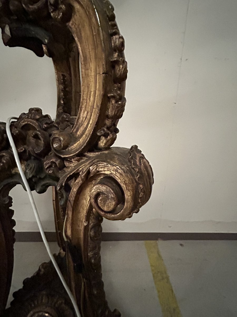 COPPIA DI PORTA GIRANDOLE STILE LUIGI XV -photo-4