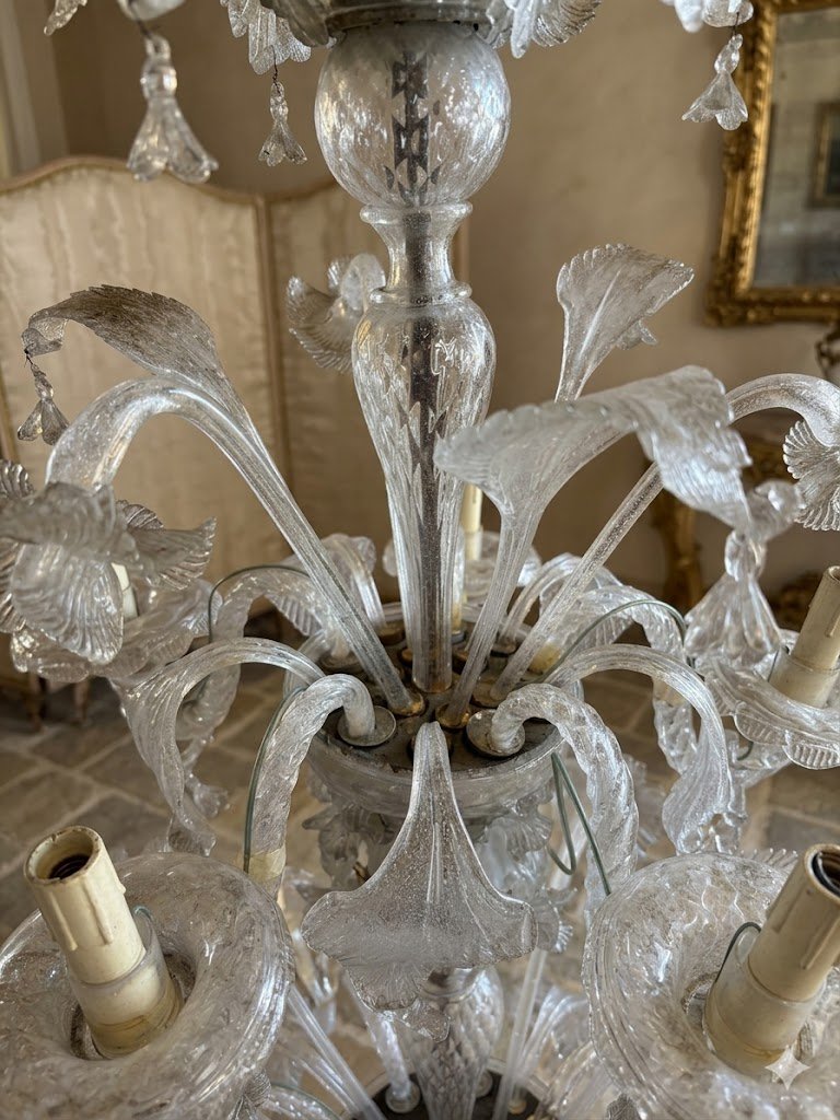 LAMPADARIO DI MURANO-photo-4