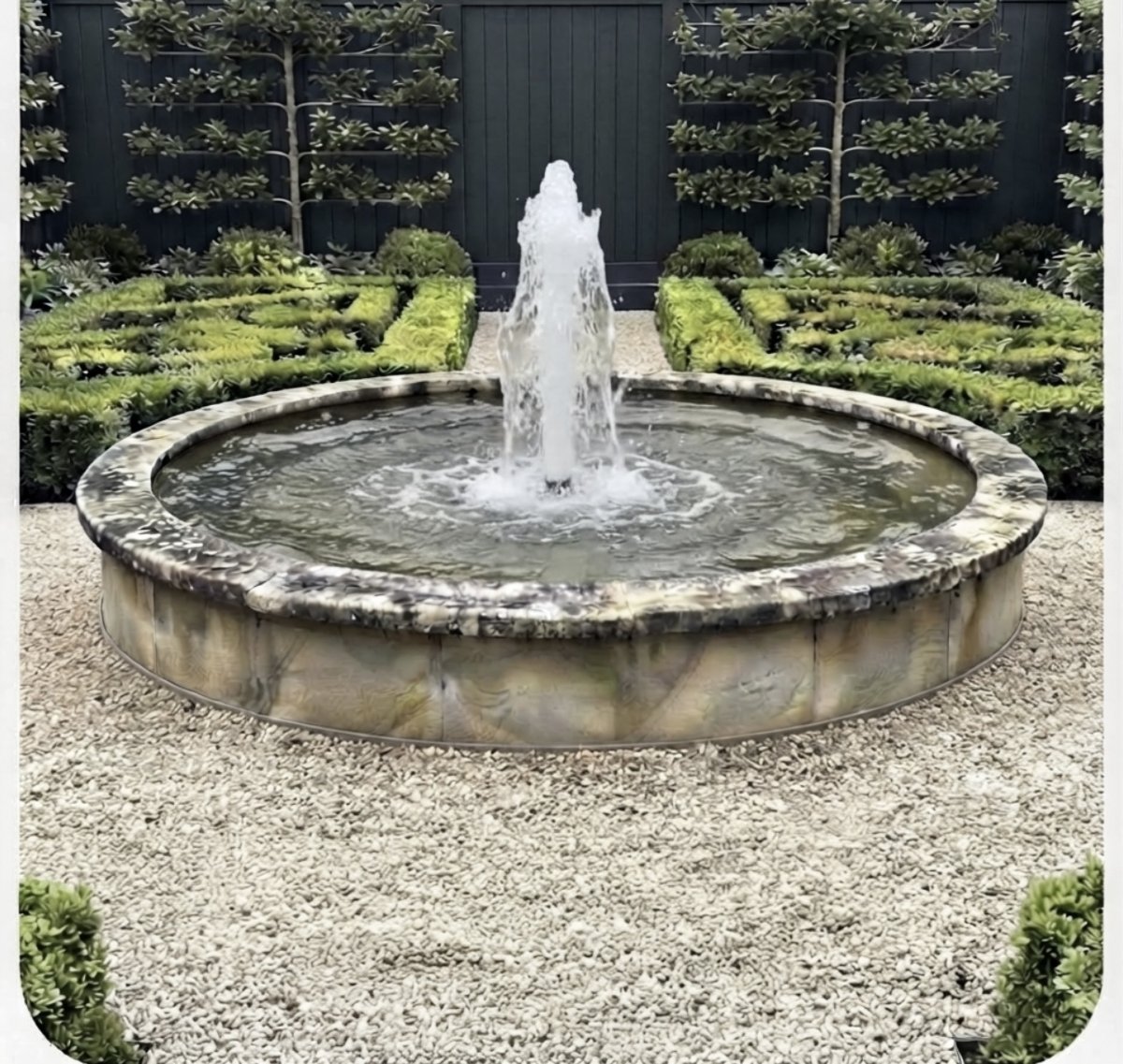 FONTANA DA GIARDINO IN MARMO BIANCO-photo-2