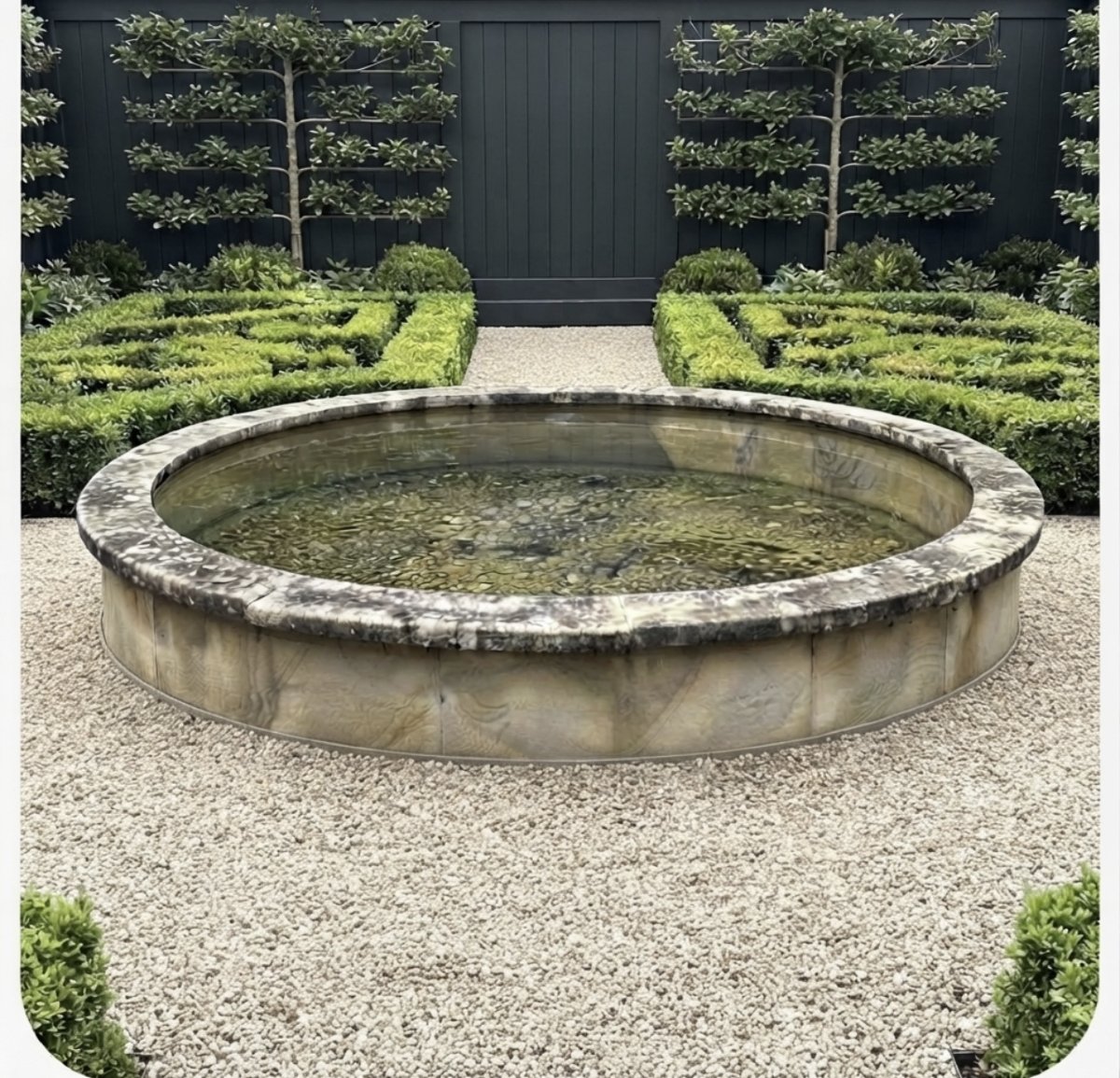 FONTANA DA GIARDINO IN MARMO BIANCO
