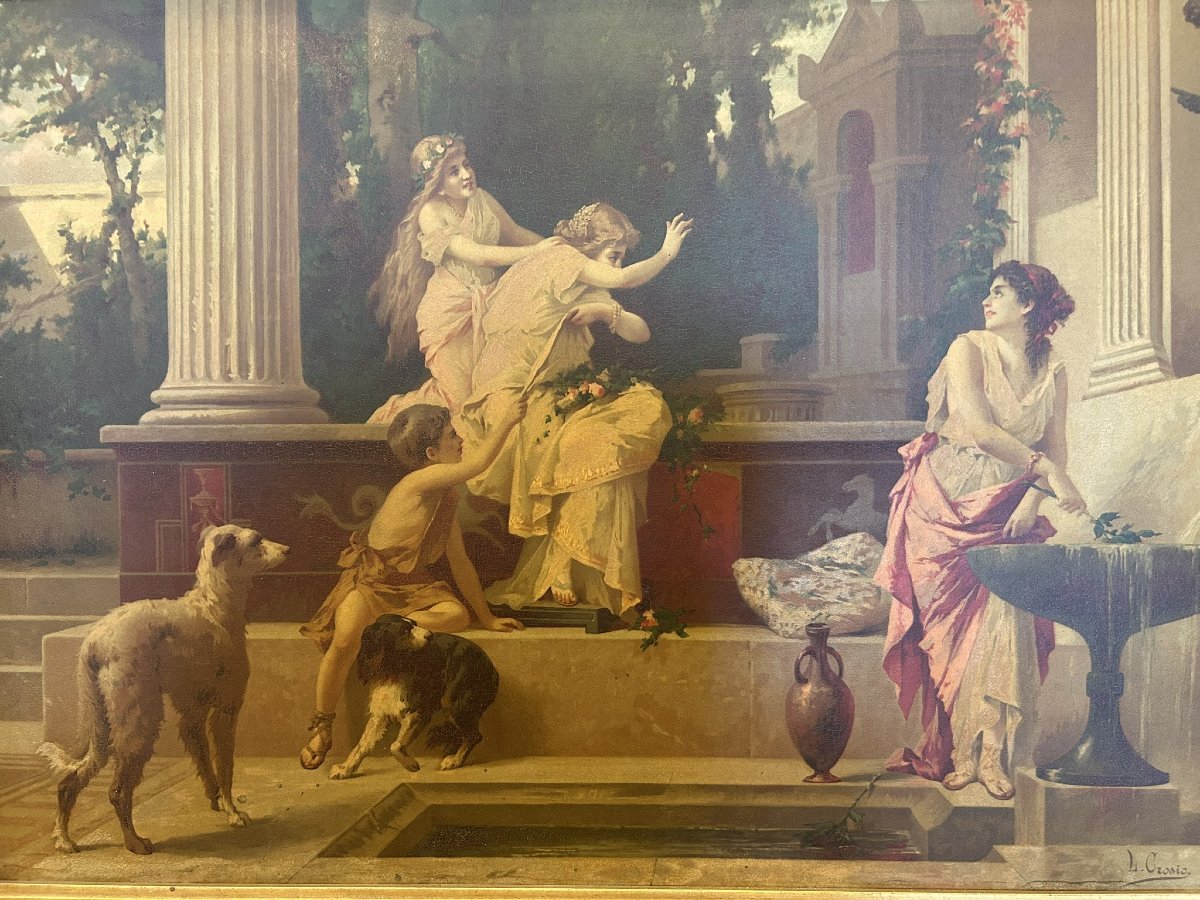 QUATTRO LITOGRAFIE FINE XIX SECOLO