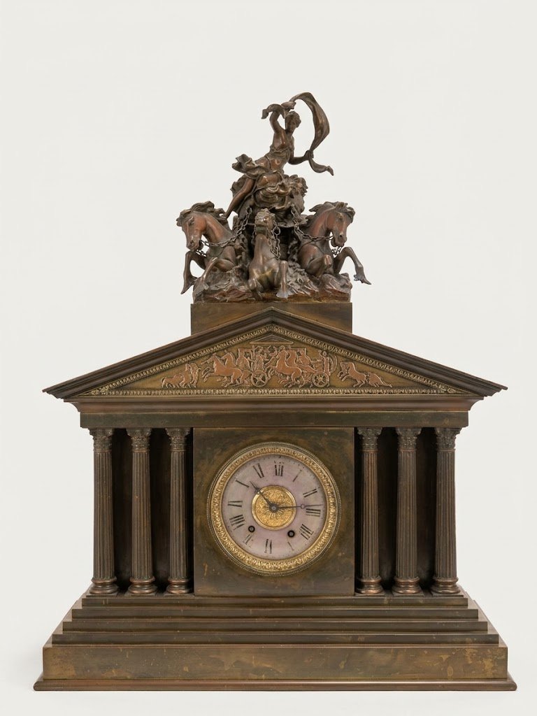 OROLOGIO IN BRONZO -photo-2
