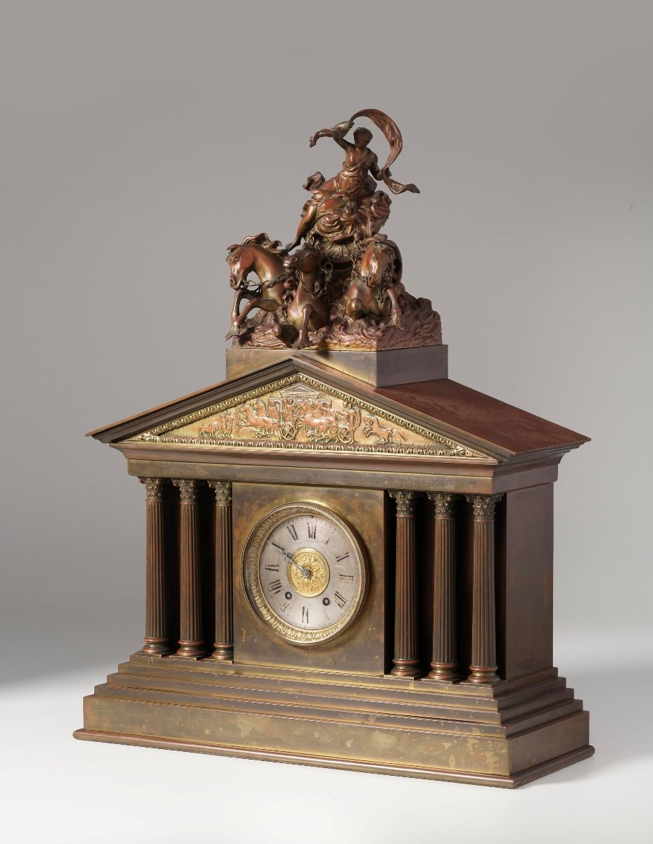 OROLOGIO IN BRONZO 