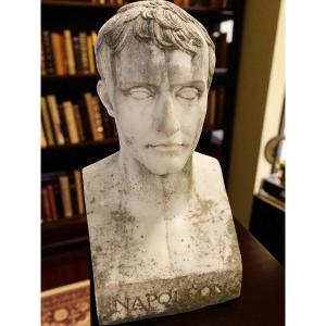 BUSTO IN MARMO RAFFIGURANTE NAPOLEONE