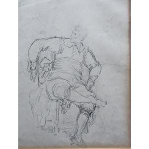 Drawing Of Musketeer By F Roybet