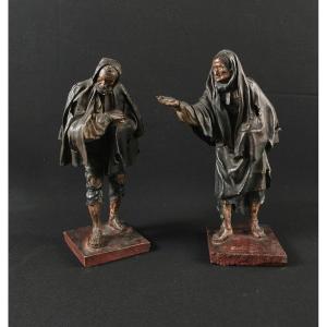 Terracotta Santons, Beggars