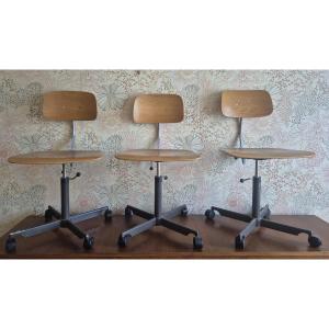 3 Office Chairs By Jorgen Rasmussen Ed Kevi 1960