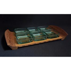 Scandinavian Design Teak Serving Tray