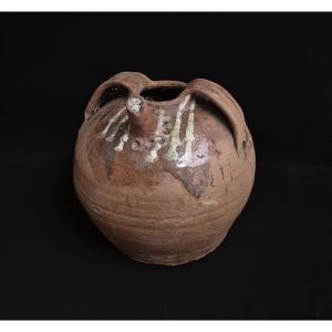 19th-century Terracotta Pottery From The Haute-loire Region